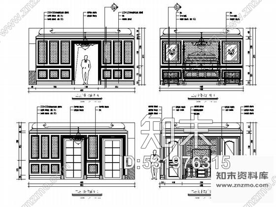 施工图北京经典法式新古典两层别墅样板房施工图cad施工图下载【ID:531976315】