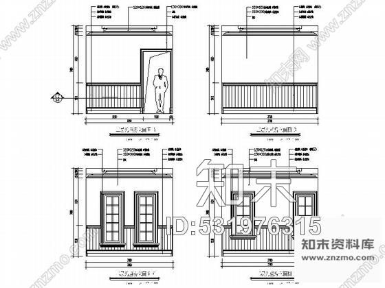 施工图北京经典法式新古典两层别墅样板房施工图cad施工图下载【ID:531976315】