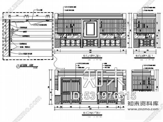 施工图北京经典法式新古典两层别墅样板房施工图cad施工图下载【ID:531976315】