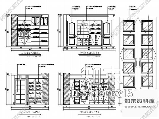 施工图北京经典法式新古典两层别墅样板房施工图cad施工图下载【ID:531976315】