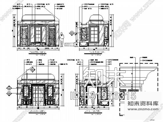 施工图北京经典法式新古典两层别墅样板房施工图cad施工图下载【ID:531976315】