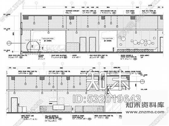 施工图上海酒店儿童冒险区室内装修施工图含高清效果图cad施工图下载【ID:532019643】