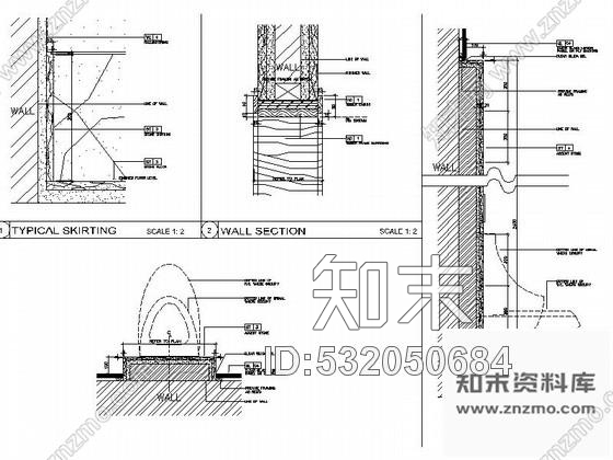 施工图广州某国际酒店公共卫生间装修图施工图下载【ID:532050684】