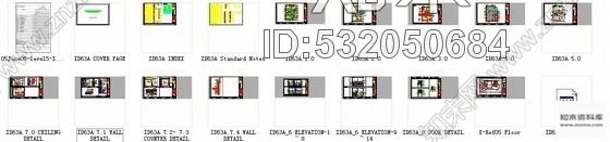 施工图广州某国际酒店公共卫生间装修图施工图下载【ID:532050684】