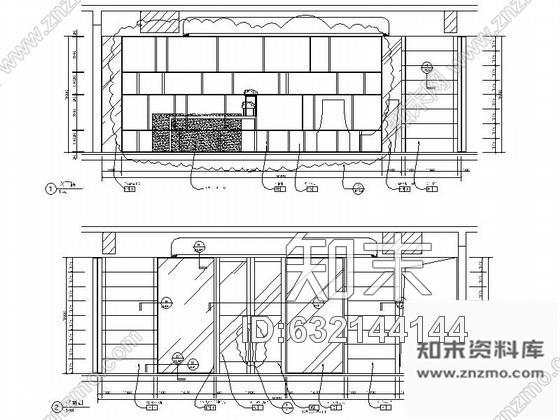 施工图浙江5号楼单身公寓大堂室内装修图施工图下载【ID:632144144】