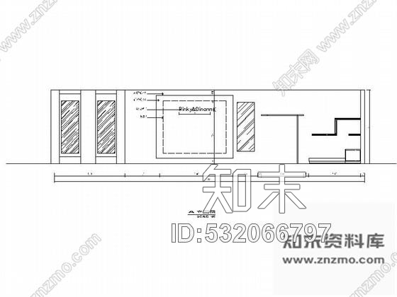 施工图南京两套现代简约风格百货服装专卖店装修施工图cad施工图下载【ID:532066797】