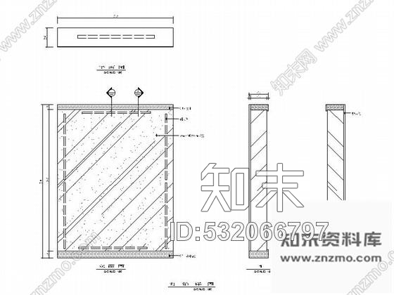 施工图南京两套现代简约风格百货服装专卖店装修施工图cad施工图下载【ID:532066797】