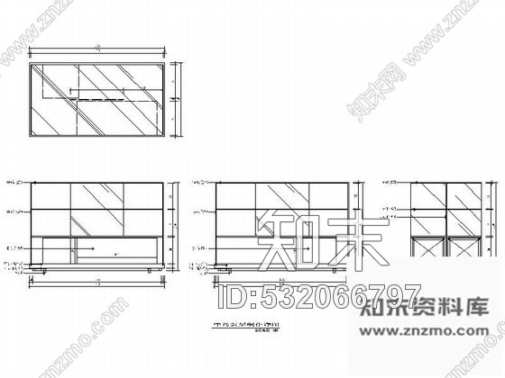 施工图南京两套现代简约风格百货服装专卖店装修施工图cad施工图下载【ID:532066797】