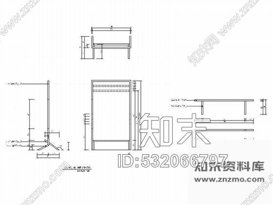 施工图南京两套现代简约风格百货服装专卖店装修施工图cad施工图下载【ID:532066797】