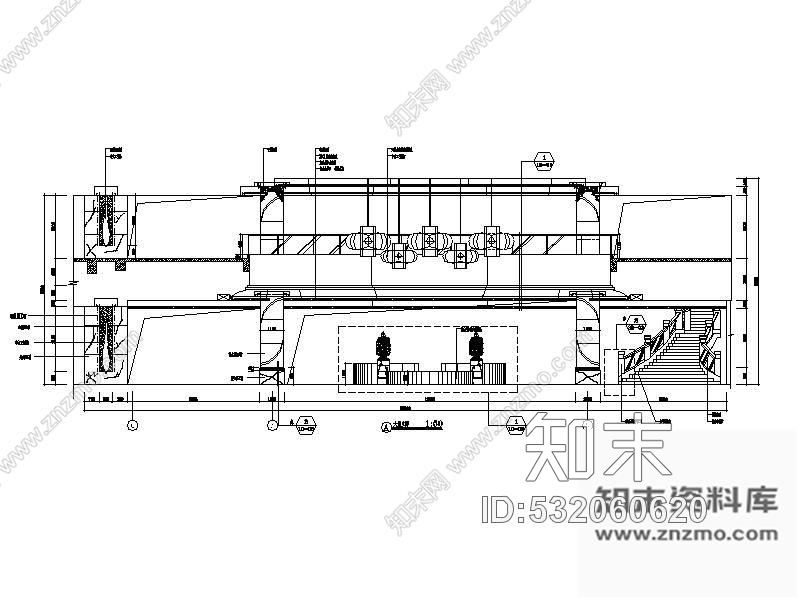 施工图沈阳某大酒店装修图(含效果)cad施工图下载【ID:532060620】