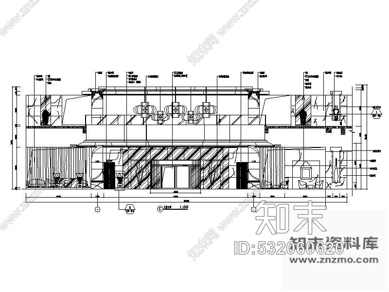 施工图沈阳某大酒店装修图(含效果)cad施工图下载【ID:532060620】