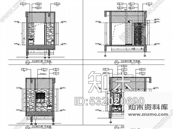 施工图西藏LOFT样式两层户型酒店客房室内施工图cad施工图下载【ID:532020690】