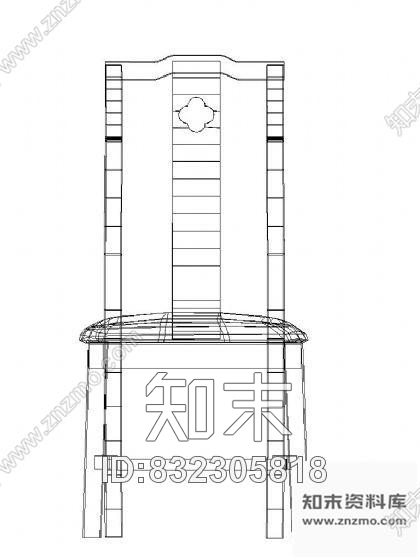 图块/节点CAD椅子图块集cad施工图下载【ID:832305818】