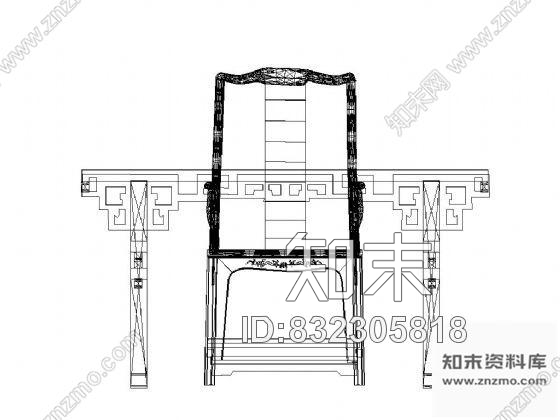 图块/节点CAD椅子图块集cad施工图下载【ID:832305818】