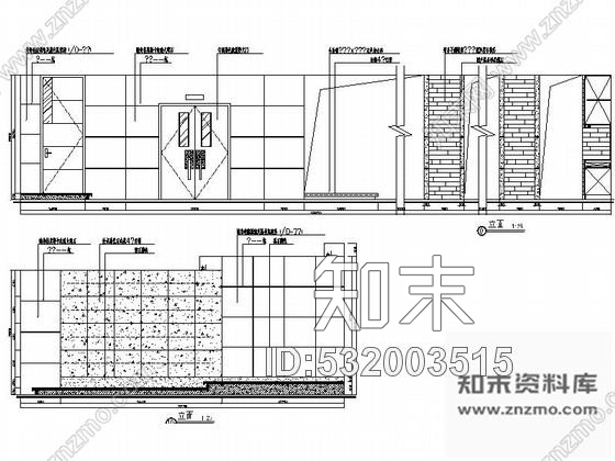 施工图原创天津时尚别致西餐厅设计CAD施工图cad施工图下载【ID:532003515】