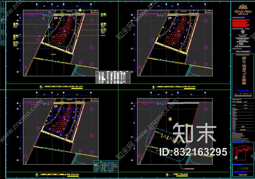 凯里森南京江宁景枫KINGMO购物中心施工图金螳螂深化20151110cad施工图下载【ID:832163295】