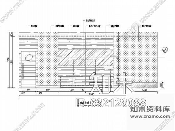 施工图某大型钱柜KTV室内装修图cad施工图下载【ID:632128088】