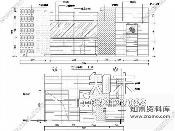 施工图某大型钱柜KTV室内装修图cad施工图下载【ID:632128088】