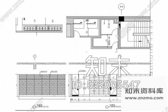 施工图北京西南卫星城旅游风景区自助烤肉店室内施工图cad施工图下载【ID:532005547】