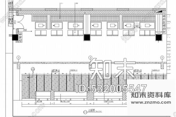 施工图北京西南卫星城旅游风景区自助烤肉店室内施工图cad施工图下载【ID:532005547】