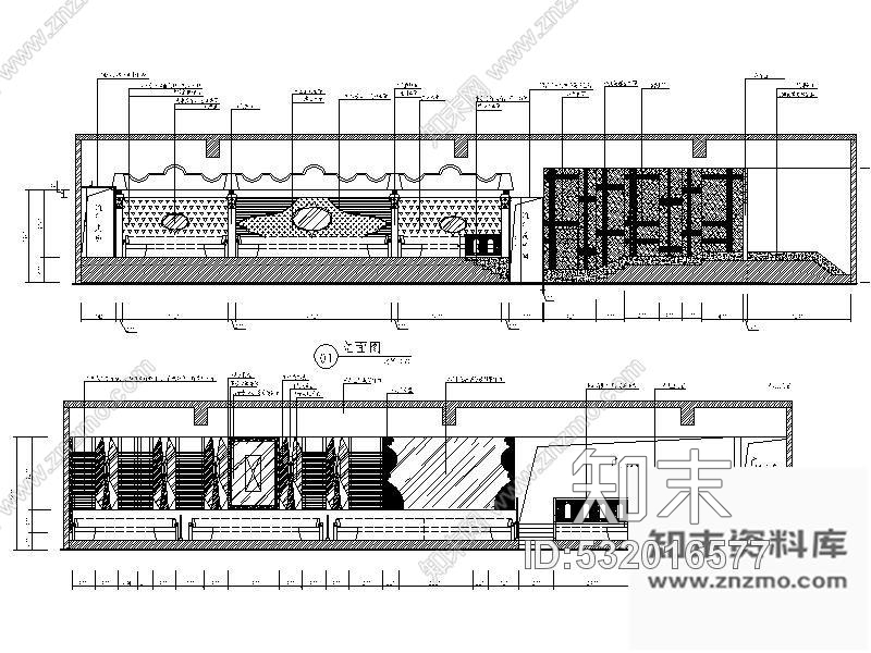 施工图江苏某激情酒吧装修图含实景cad施工图下载【ID:532016577】