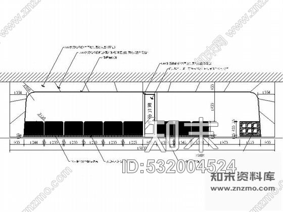 施工图河南简约中式风格快餐厅室内装修施工图含效果cad施工图下载【ID:532004524】