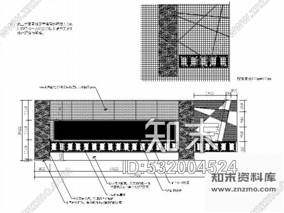 施工图河南简约中式风格快餐厅室内装修施工图含效果cad施工图下载【ID:532004524】