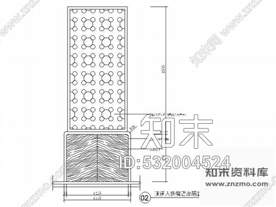 施工图河南简约中式风格快餐厅室内装修施工图含效果cad施工图下载【ID:532004524】