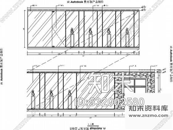 施工图福建欧式混搭特色餐厅室内施工图含效果图cad施工图下载【ID:532002580】