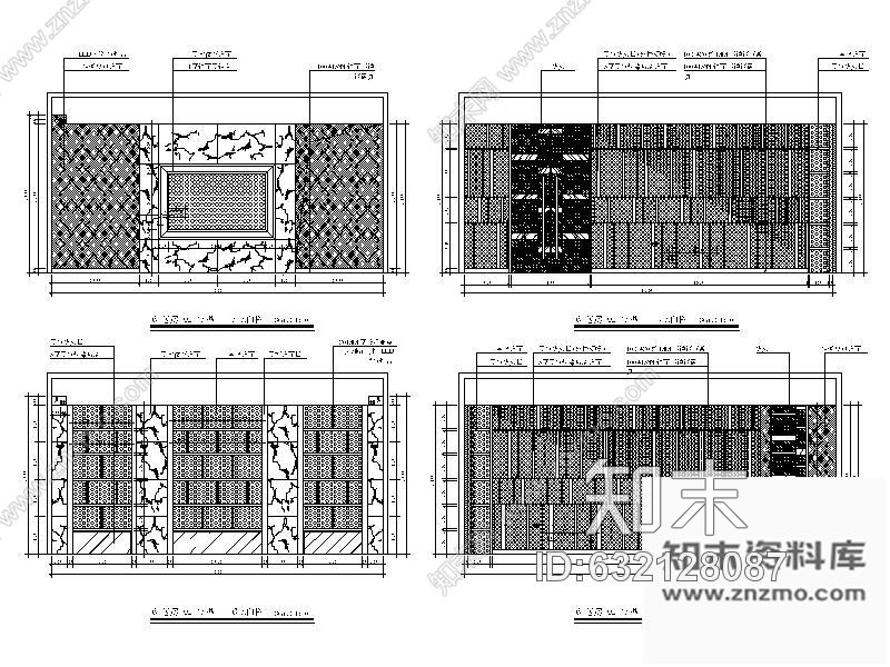 施工图温州新南亚KTV室内装修图含实景cad施工图下载【ID:632128087】