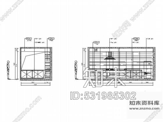 施工图陕西186平米现代住宅别墅装修设计施工图含效果cad施工图下载【ID:531985302】