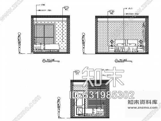 施工图陕西186平米现代住宅别墅装修设计施工图含效果cad施工图下载【ID:531985302】