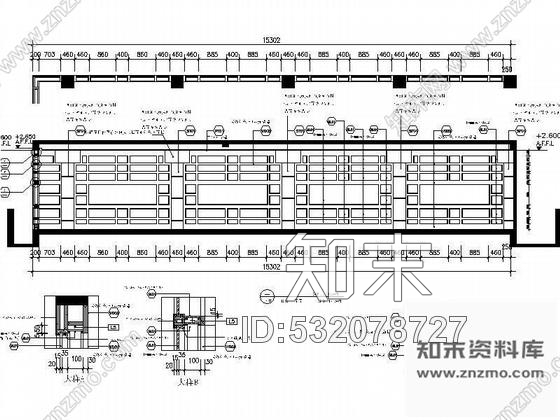 施工图天津某售楼处设计施工图(装饰.水电)cad施工图下载【ID:532078727】