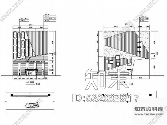 施工图三层办公楼设计方案图cad施工图下载【ID:532094817】