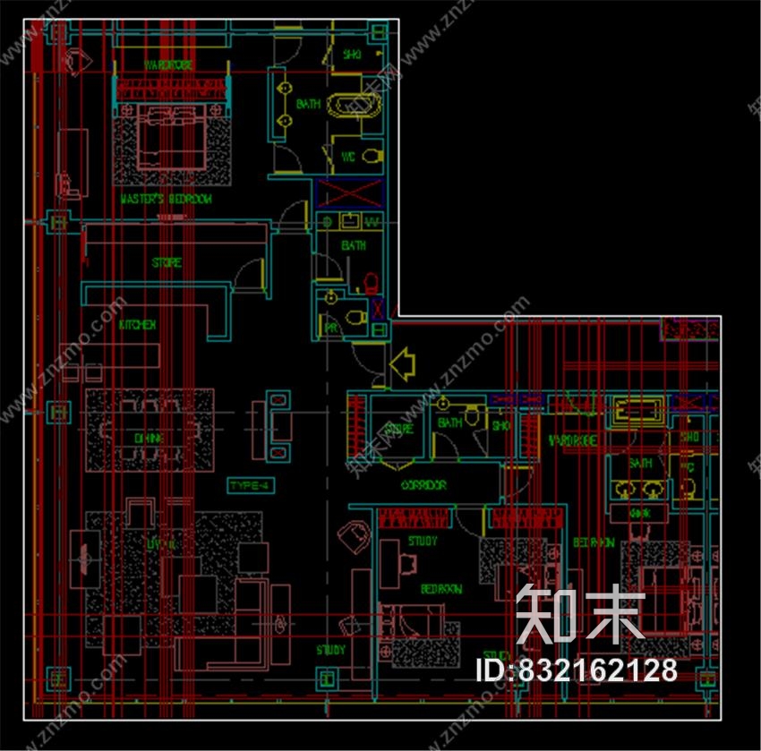 Wilson-上海浦东四季酒店施工图下载【ID:832162128】