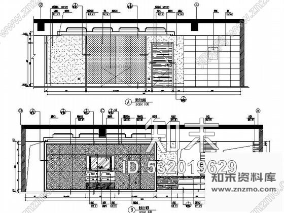 施工图北京现代时尚风格商务酒店公寓老年活动中心装修图含效果cad施工图下载【ID:532019629】