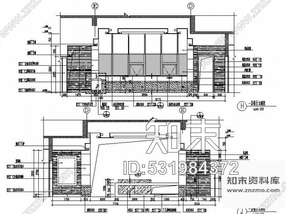 施工图北京古典欧式主义两层别墅设计装修图含实景cad施工图下载【ID:531984372】