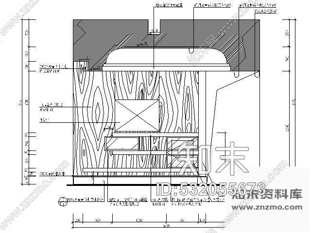 施工图知名酒店豪华客房装修图cad施工图下载【ID:532055673】