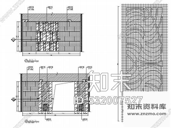 施工图沈阳某连锁豪华餐厅室内装修施工图cad施工图下载【ID:532007527】