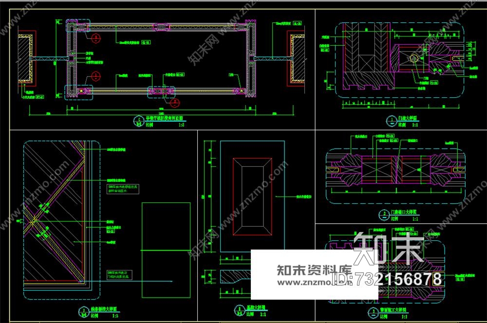 高文安—广州凯旋新世界复式户型样板间CAD施工图cad施工图下载【ID:732156878】