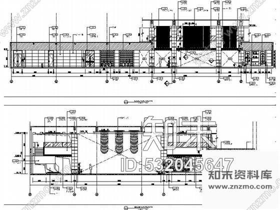 施工图安徽国际酒店大堂室内施工图含效果cad施工图下载【ID:532045647】