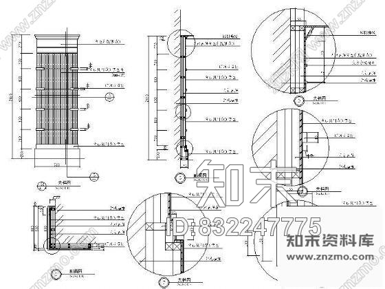 图块/节点接待区装饰图cad施工图下载【ID:832247775】