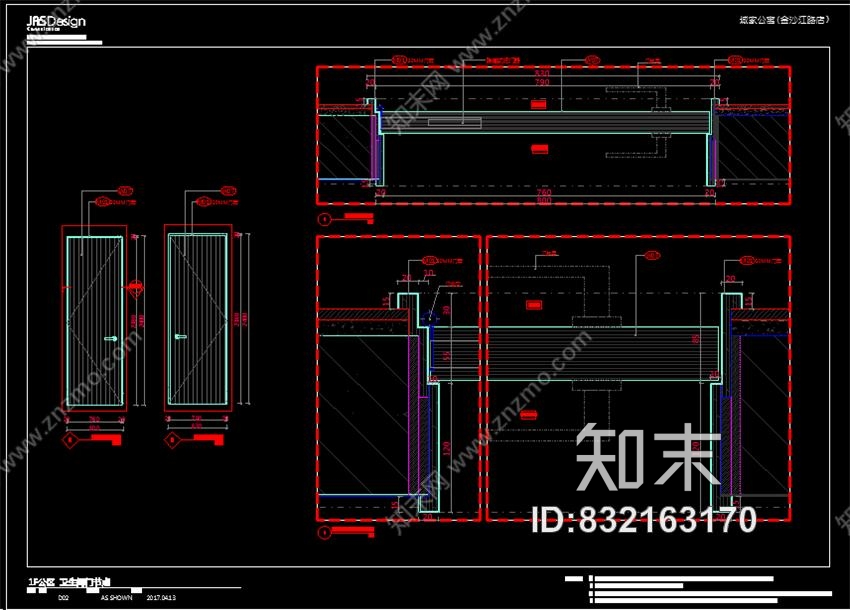 酒店式公寓上海桀思空间-城家公寓金沙路店公共+客房区域丨CAD施工图+物料.施工图下载【ID:832163170】