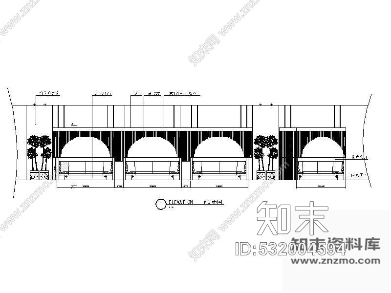 施工图日式概念美食餐厅装修图(含实景)cad施工图下载【ID:532004594】