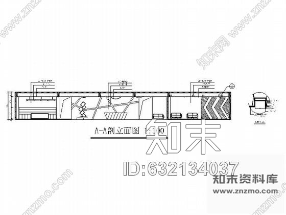 施工图某现代健身房室内装修施工图cad施工图下载【ID:632134037】