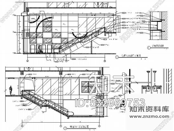 施工图青岛知名广场步行商业街商场室内竣工图cad施工图下载【ID:532069753】