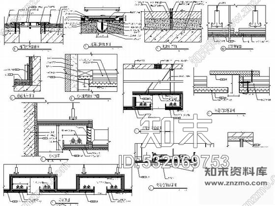 施工图青岛知名广场步行商业街商场室内竣工图cad施工图下载【ID:532069753】