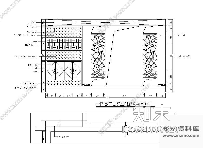 施工图三层豪宅别墅施工图cad施工图下载【ID:531995326】