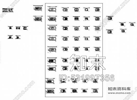 四层欧式别墅设计图cad施工图下载【ID:531997356】