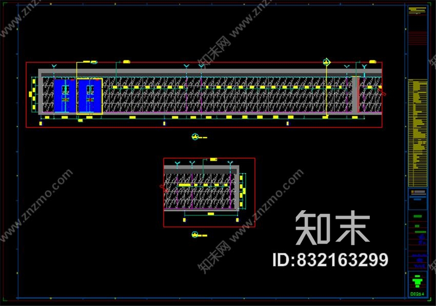 深圳中心项目CAD施工图+效果图cad施工图下载【ID:832163299】
